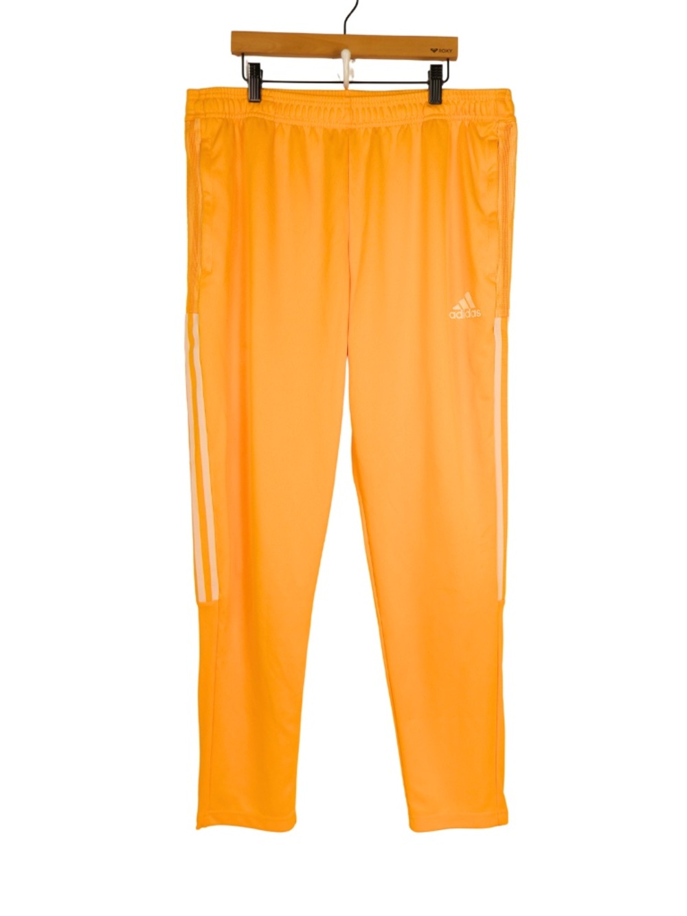 Adidas Orange AEROREADY Track Pants XL Athletic Joggers Soccer Training